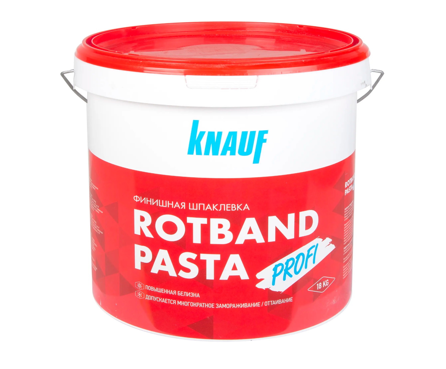 Шпатлевка финишная Кнауф Ротбанд Паста Профи (Knauf Rotband) 18 кг