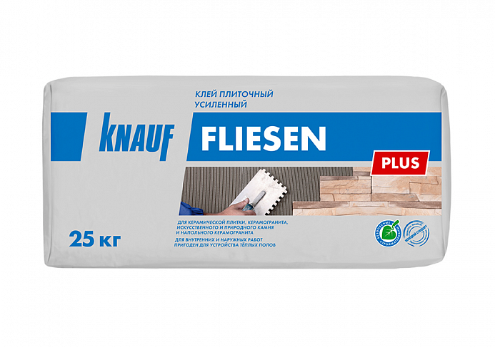 Плиточный клей Кнауф Флизен Плюс (Knauf Fliesen Plus) 25кг