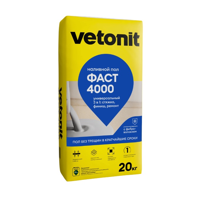 �������� ��� Weber Vetonit Fast 4000 ������������� 20 ��