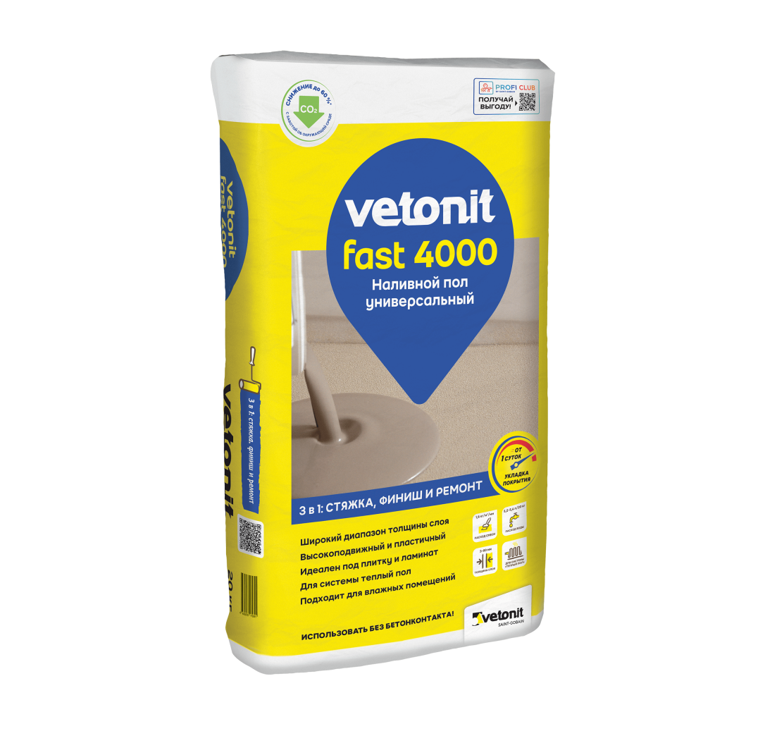   Weber Vetonit Fast 4000  20 