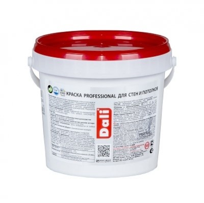 Краска DALI Professional для стен и потолков 0,9л С (бесцв) ВДАК