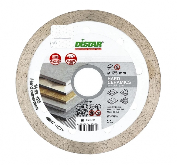   Distar 1A1R 125x1,4x10x22,23 Hard ceramics