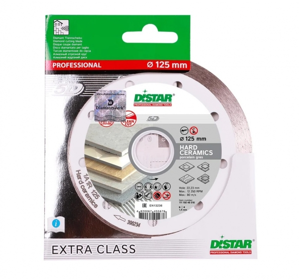   Distar 1A1R 125x1,4x10x22,23 Hard ceramics