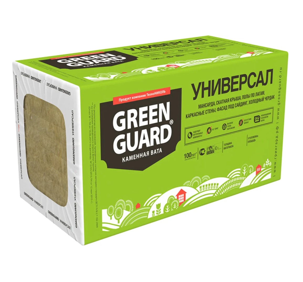 ����� �������������� GreenGuard 1200�600�50 �� (��/8����, 5,76�2/0,288�3)