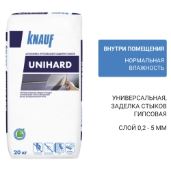 �������� ��������� ����� ������� (Knauf Unihard) 20 ��