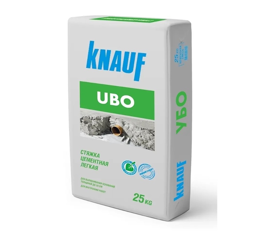 Стяжка облегченная Knauf UBO (Кнауф УБО) 25 кг